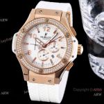 Copy Hublot Big Bang Original Rose Gold Watches set Diamond